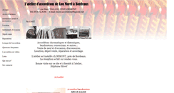 Desktop Screenshot of morel-accordeons.com